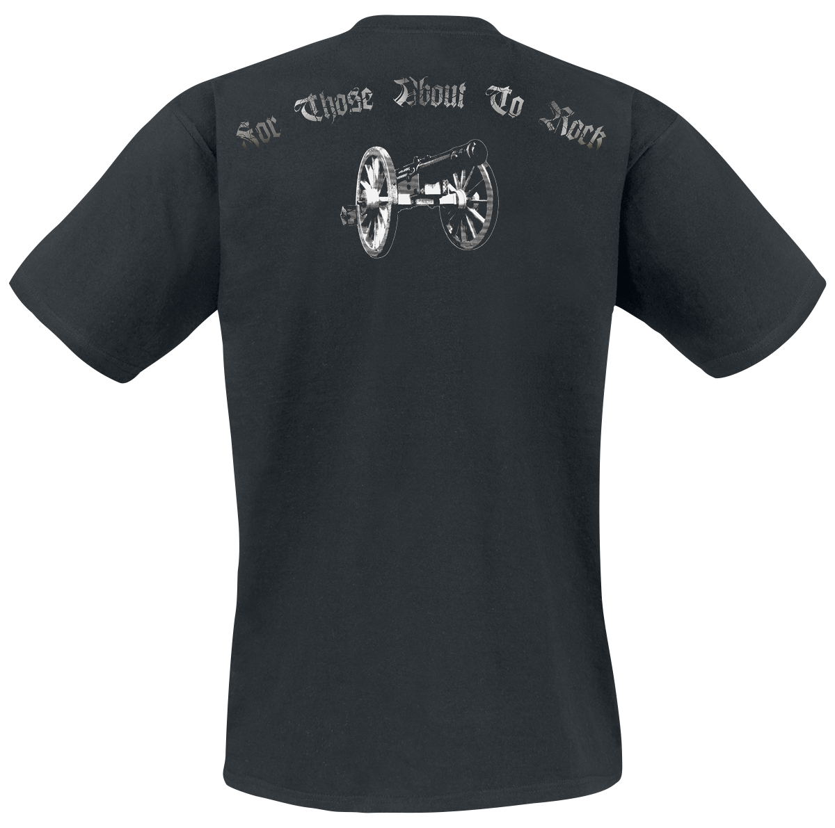 T-Shirt Manches courtes  de AC/DC - We Salute You - S à 4XL - pour Homme - noir - AC/DC - View 2