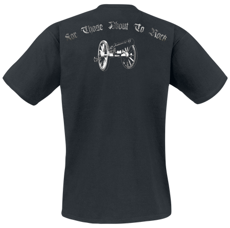 T-Shirt Manches courtes  de AC/DC - We Salute You - S à 4XL - pour Homme - noir - AC/DC - View 2