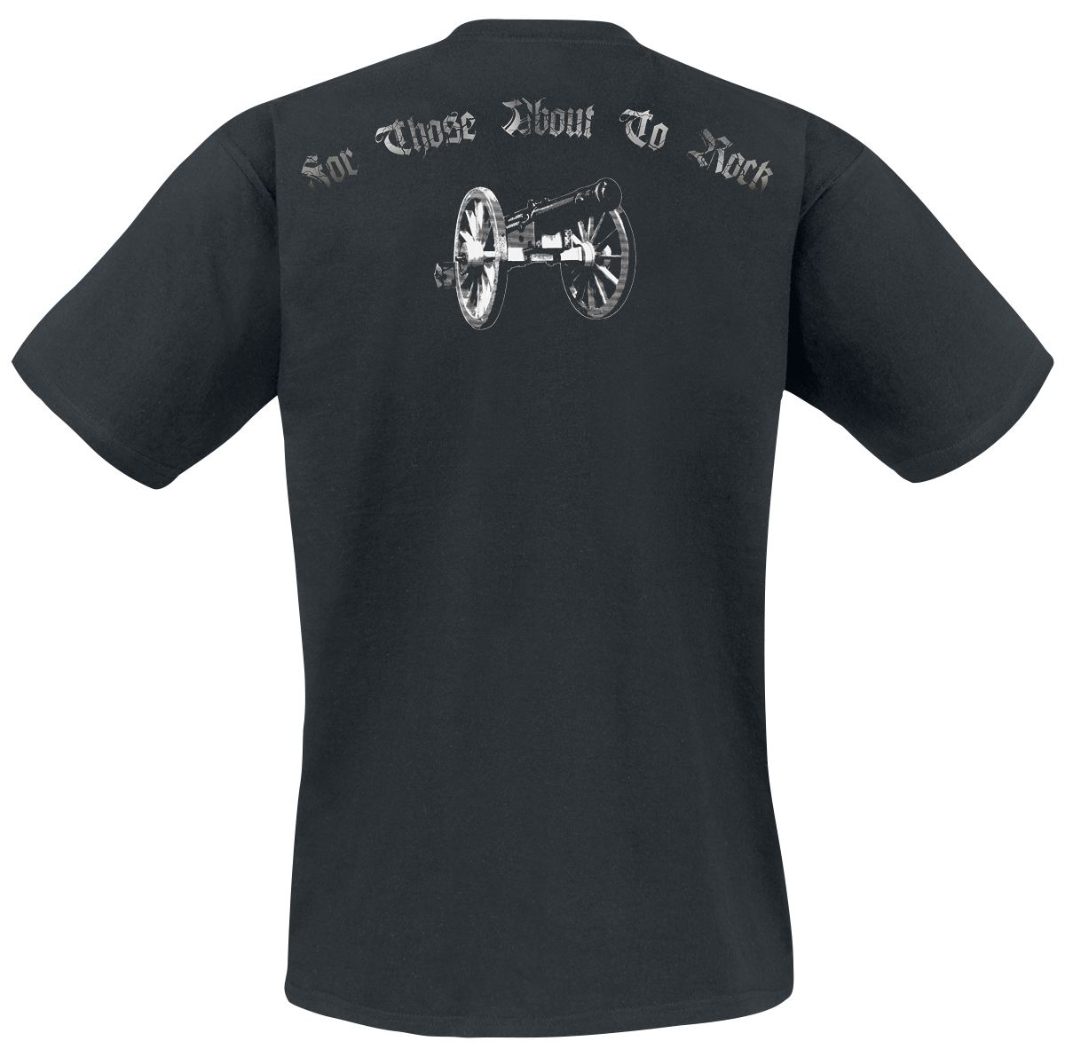 T-Shirt Manches courtes  de AC/DC - We Salute You - S à 4XL - pour Homme - noir - AC/DC - View 2