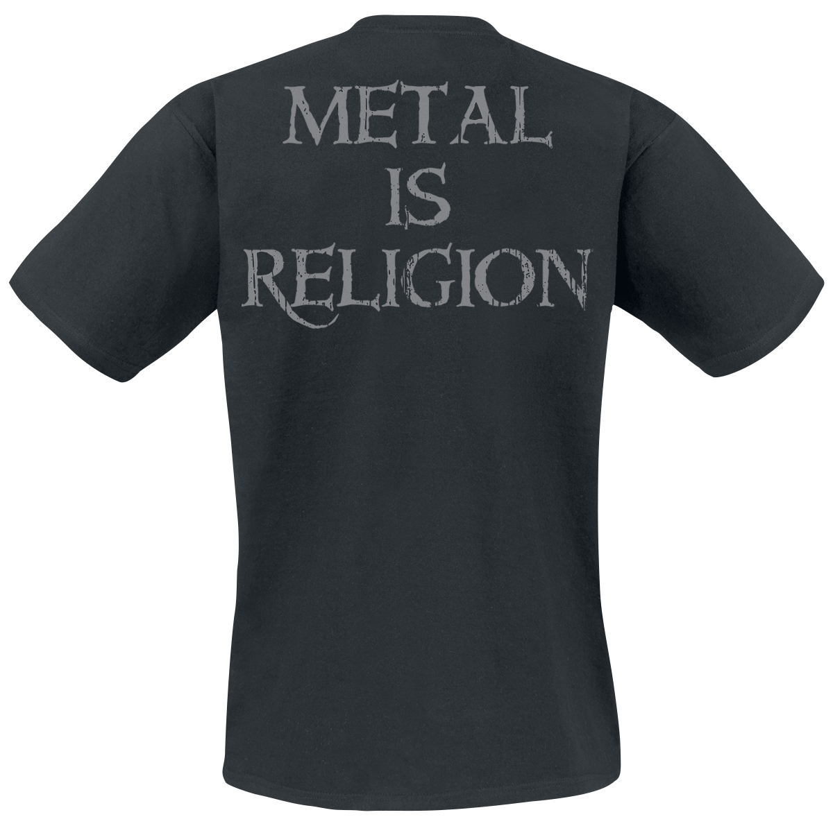 T-Shirt Manches courtes  de Powerwolf - Crest - Metal Is Religion - S à 3XL - pour Homme - noir - Powerwolf - View 2