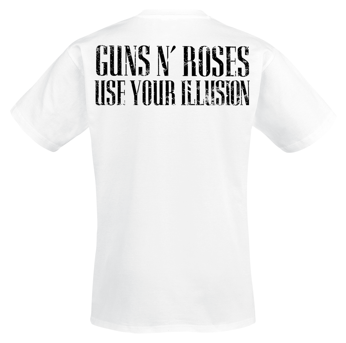 T-Shirt Manches courtes  de Guns N' Roses - Use Your Illusion - S à XXL - pour Homme - blanc - Guns N' Roses - View 2