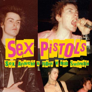Sex, Anarchy & Rock N' Roll Swindle - Front Cover