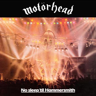 No Sleep 'til Hammersmith - Front Cover