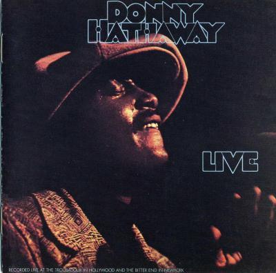 Donny Hathaway Live - Front Cover