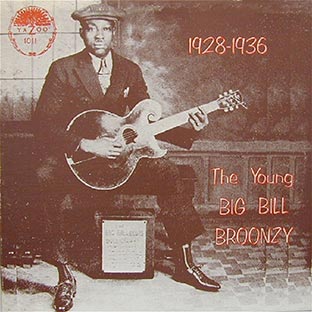 The Young Big Bill Broonzy (180 g.) - Front Cover