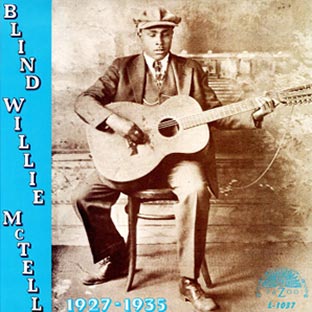 Blind Willie McTell 1927 - 1935 (180 Gram) - Front Cover