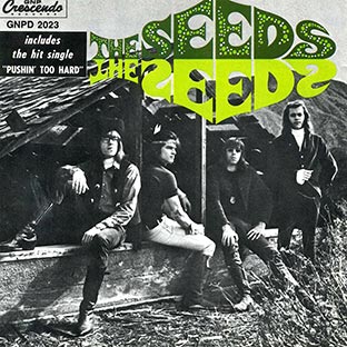 The Seeds "Pushin' Too Hard" - Front Cover