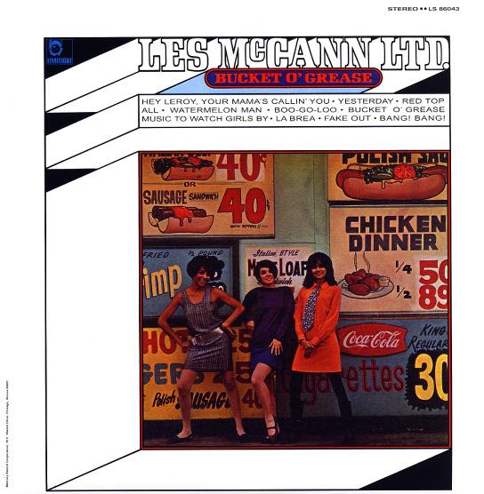 Bucket O' Grease - Front Cover