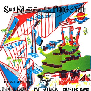 Visits Planet Earth - Front Cover