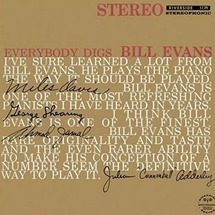 Everybody Digs Bill Evans - Front Cover