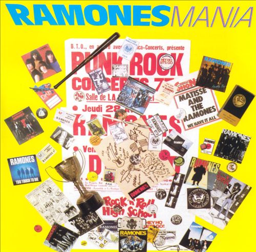 Ramones Mania - Front Cover