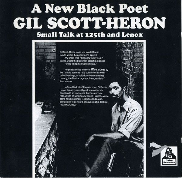 Small Talk At 125th & Lennox - Front Cover
