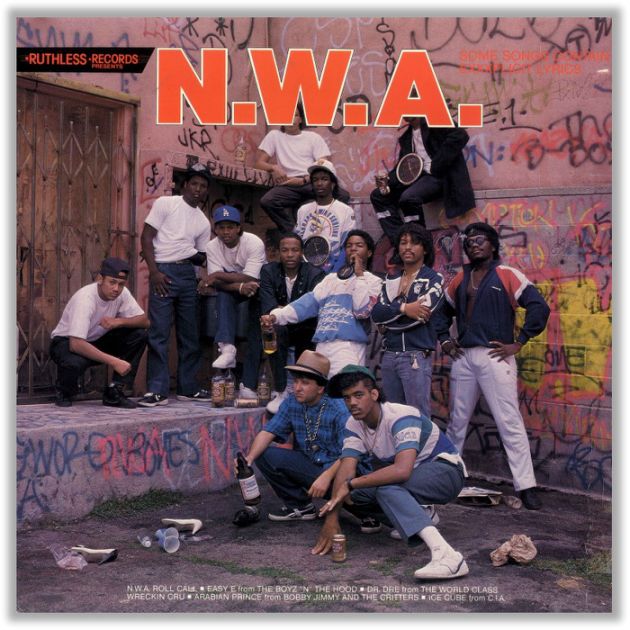 N.W.A. and the Posse - Front Cover
