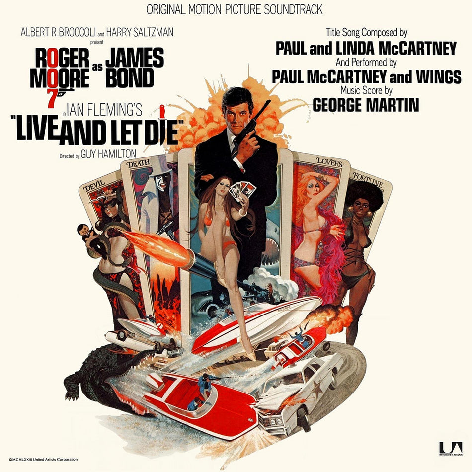 Live And Let Die (James Bond B.O.F 180 g.) - Front Cover