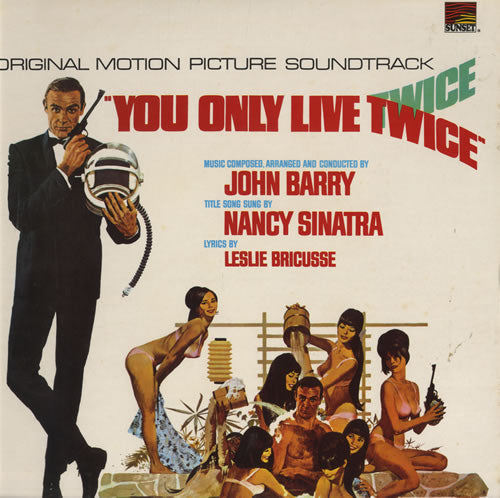 You Only Live Twice (James Bond B.O.F 180 g.) - Front Cover