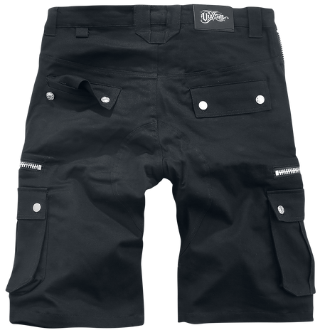 Short Gothic de Vixxsin - Frey Shorts - S à XXL - pour Homme - noir - Vixxsin - View 2