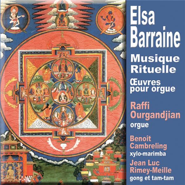 Musique rituelle oeuvres pour orgues - Front Cover