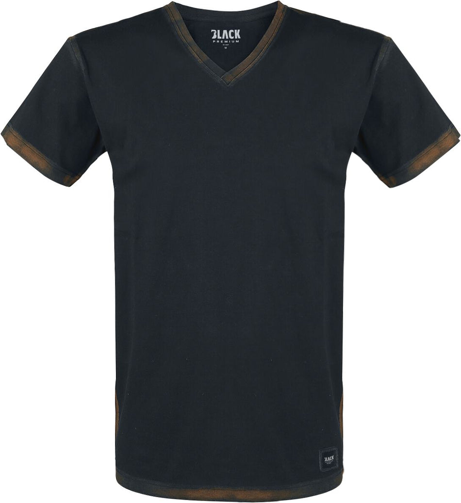T-Shirt Manches courtes  de Black Premium by EMP - Heavy Soul - S à 5XL - pour Homme - noir - Black Premium by EMP
