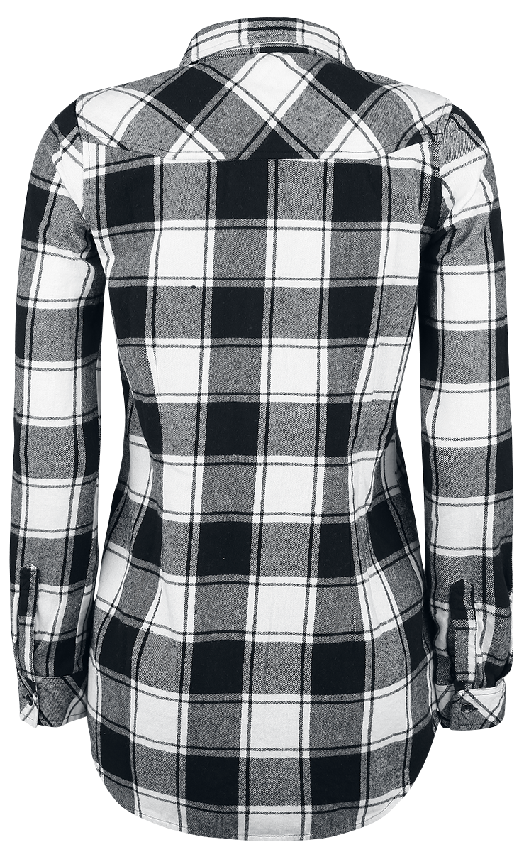 Chemise manches longues Rockabilly de RED by EMP - Baby Ride Easy Out - S à 5XL - pour Femme - noir/blanc - RED by EMP - View 2