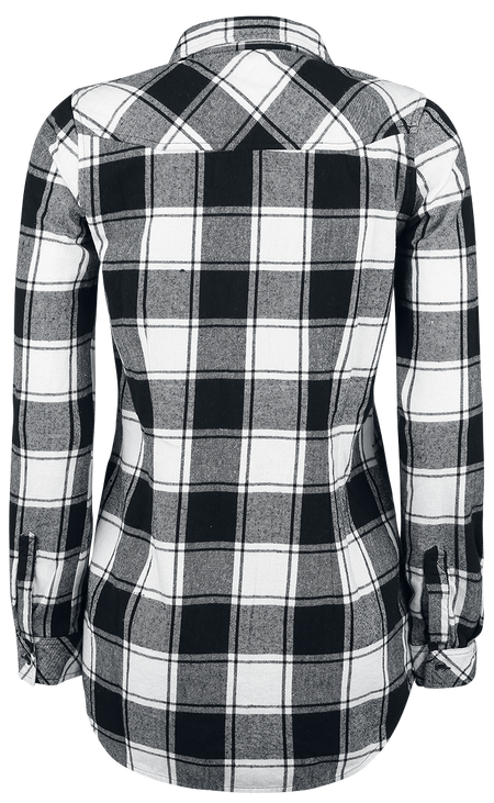 Chemise manches longues Rockabilly de RED by EMP - Baby Ride Easy Out - S à 5XL - pour Femme - noir/blanc - RED by EMP - View 2