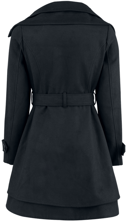 Manteau d'hiver Gothic de Black Premium by EMP - Good Times - XS à 5XL - pour Femme - noir - Black Premium by EMP - View 2