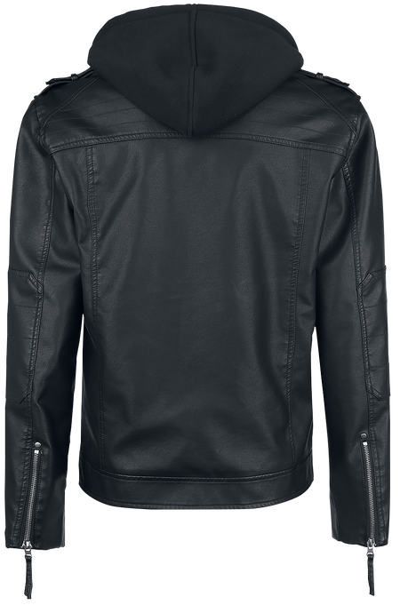 Veste en imitation cuir Rockabilly de RED by EMP - Good Riddance - S à 5XL - pour Homme - noir - RED by EMP - View 2