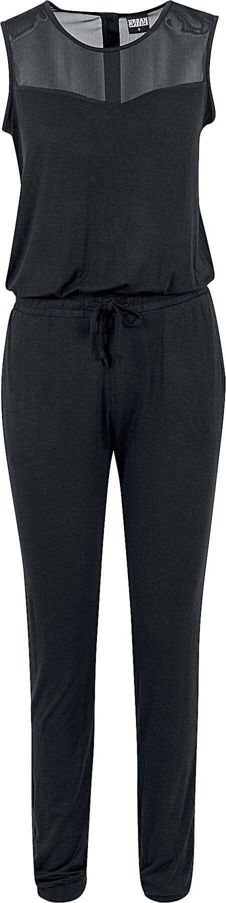 Salopette  de Urban Classics - Combinaison Tech Mesh Femme - XS à 5XL - pour Femme - noir - Urban Classics