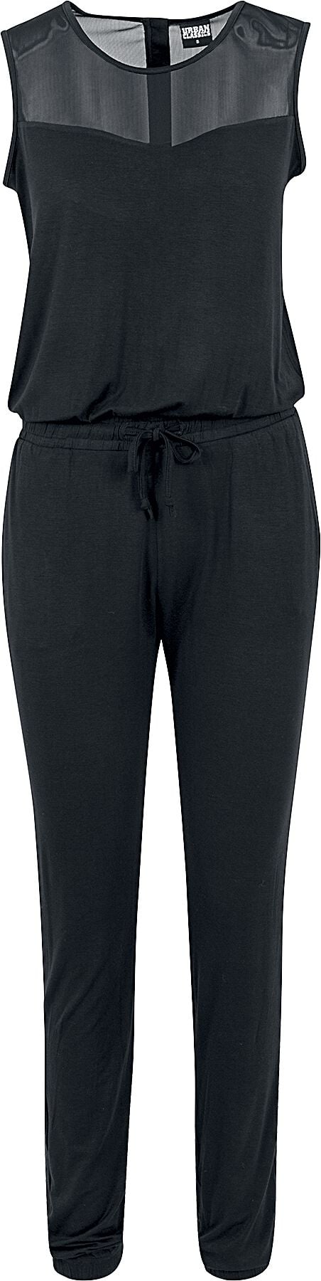 Salopette  de Urban Classics - Combinaison Tech Mesh Femme - XS à 5XL - pour Femme - noir - Urban Classics