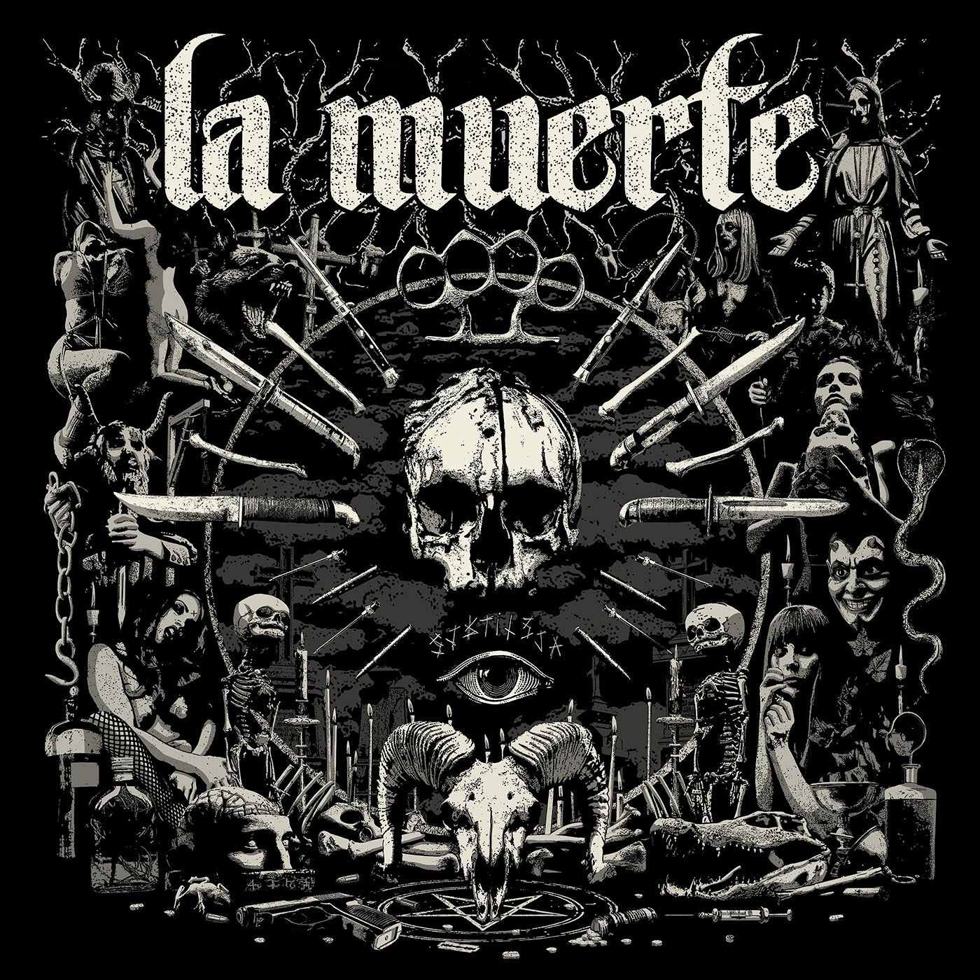 SORTILEGIA/VINYLE COULEUR MARBRE - Front Cover