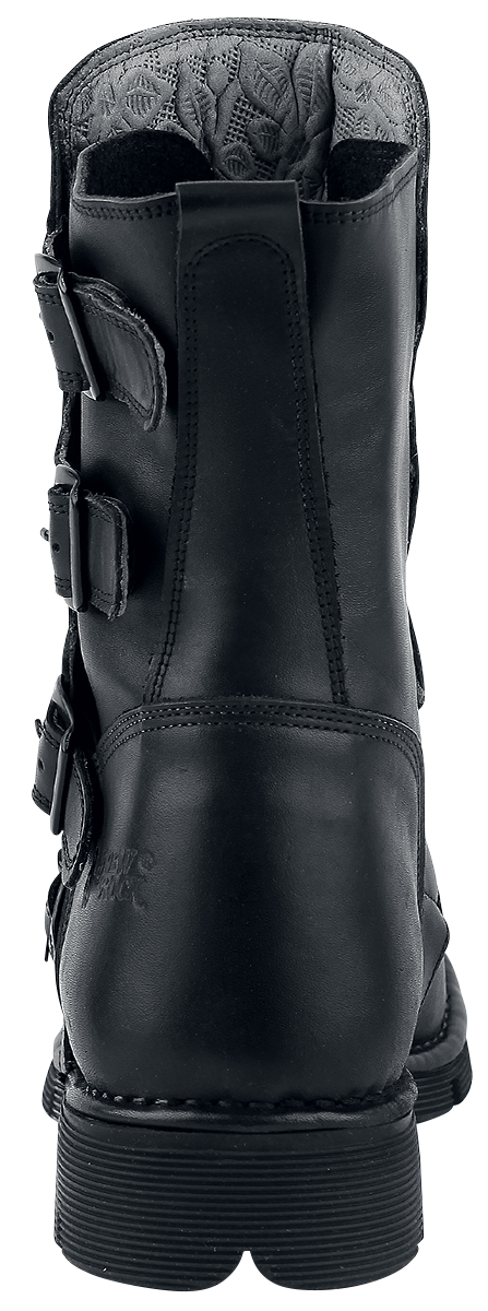 Bottes Gothic de New Rock - Crust Black - EU40 à EU47 - pour Homme - noir - New Rock - View 2