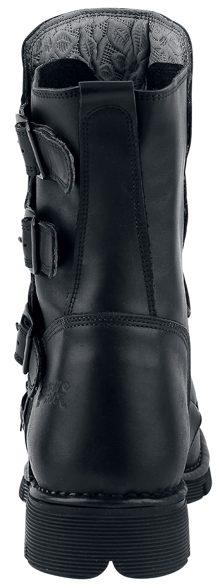 Bottes Gothic de New Rock - Crust Black - EU40 à EU47 - pour Homme - noir - New Rock - View 2