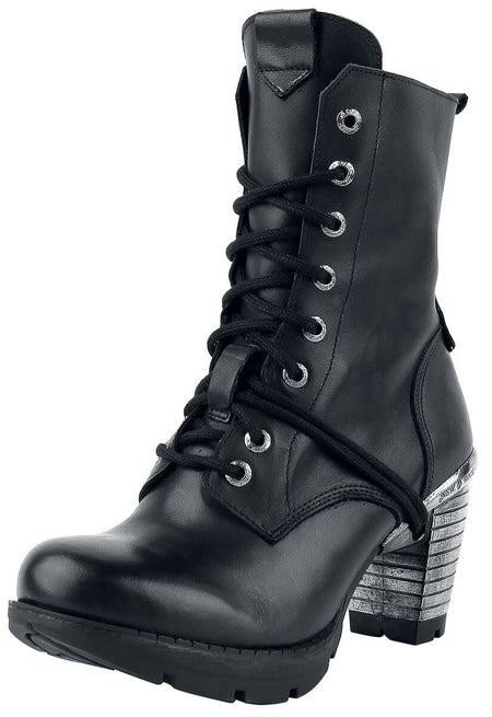 Bottes Gothic de New Rock - Trail Negro Tacon Acero - EU36 à EU43 - pour Femme - noir - New Rock