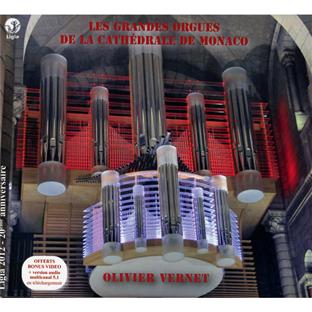 Les grandes orgues de la cathédrale de Monaco - Front Cover