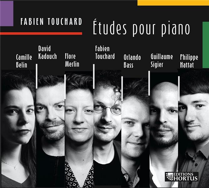 Études pour piano - Front Cover