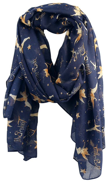 Foulard Disney de Peter Pan - Fée Clochette - Clair De Lune - pour Femme - multicolore - Peter Pan