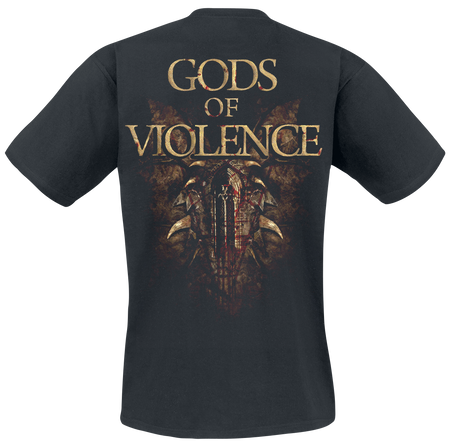 T-Shirt Manches courtes  de Kreator - Gods of Violence - S à 5XL - pour Homme - noir - Kreator - View 2