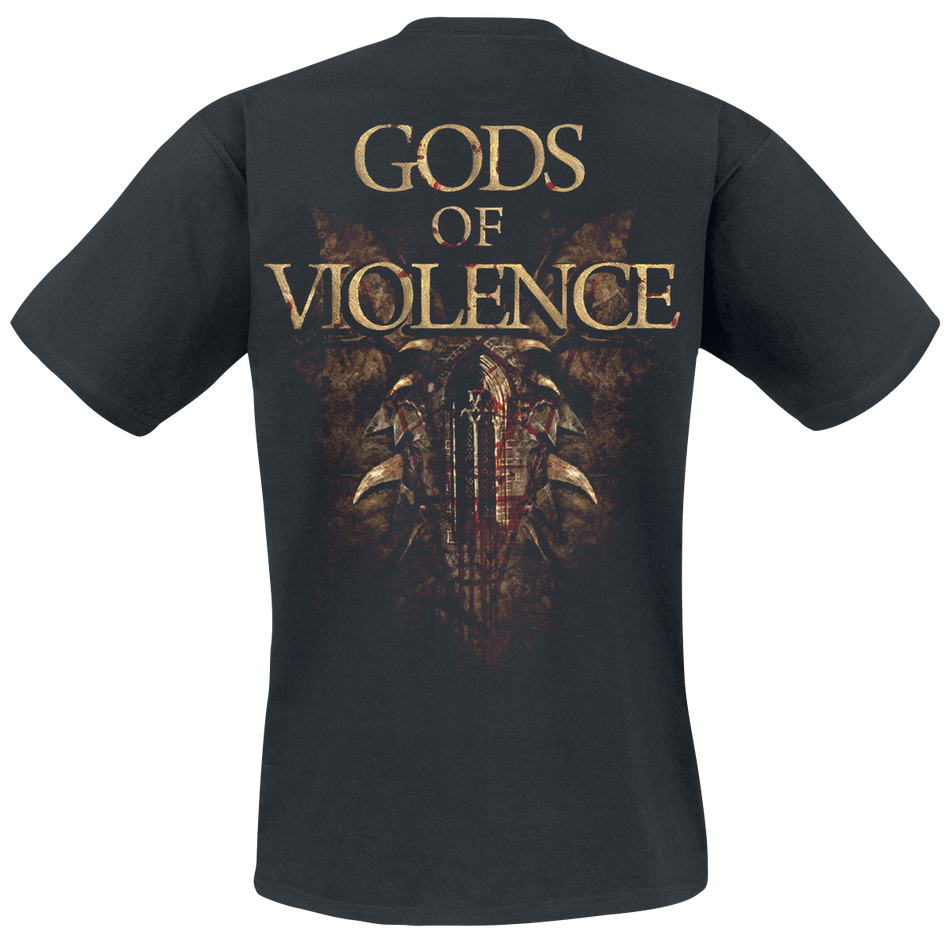 T-Shirt Manches courtes  de Kreator - Gods of Violence - S à 5XL - pour Homme - noir - Kreator - View 2