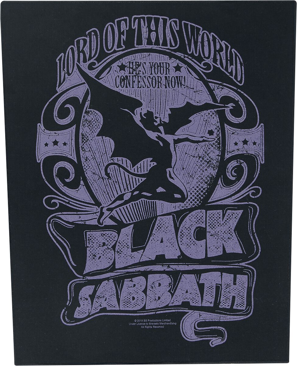Dossard  de Black Sabbath - Lord Of This World - pour Unisexe - Standard - Black Sabbath