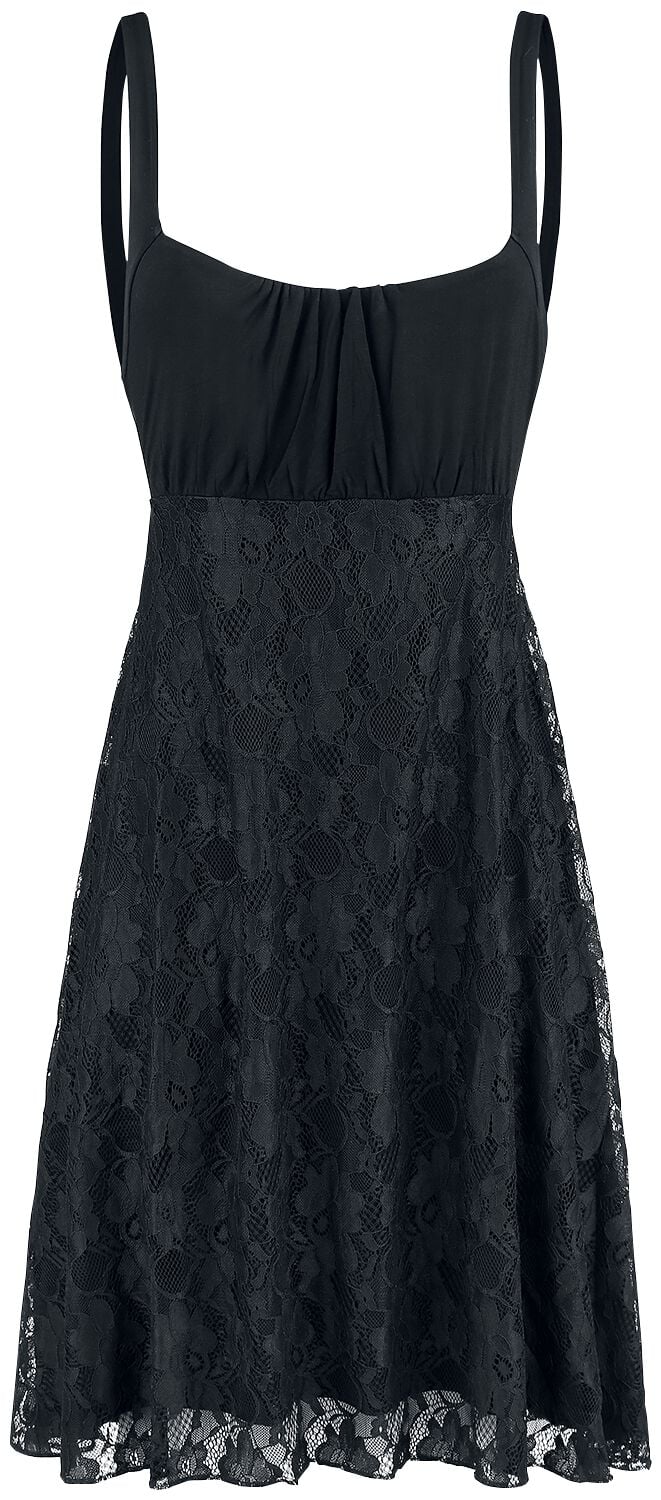 Robe mi-longue  de Black Premium by EMP - Alone In The Dark - S à 5XL - pour Femme - noir - Black Premium by EMP