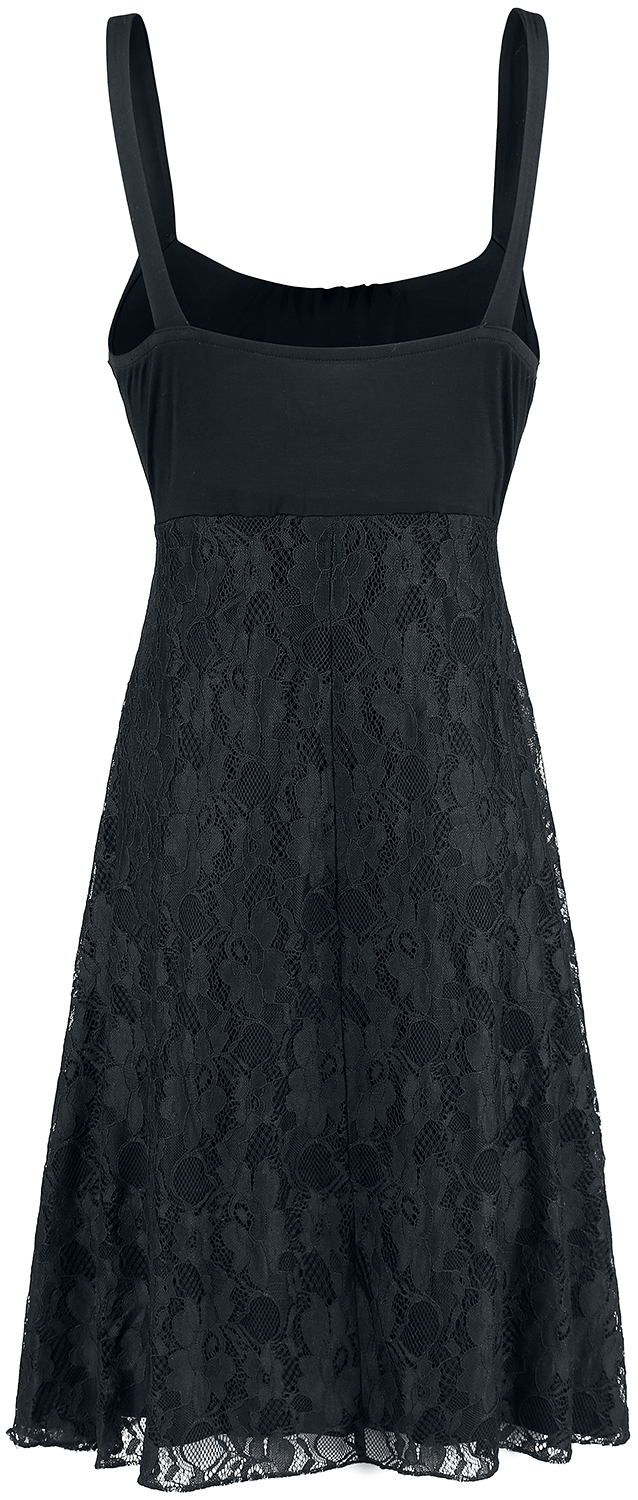 Robe mi-longue  de Black Premium by EMP - Alone In The Dark - S à 5XL - pour Femme - noir - Black Premium by EMP - View 2