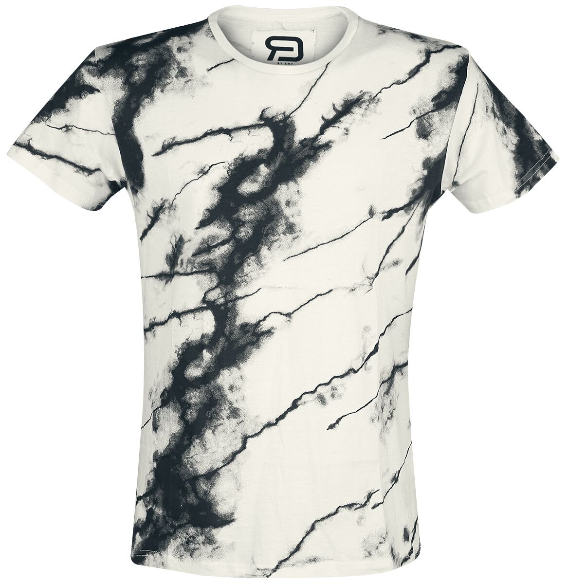 T-Shirt Manches courtes  de RED by EMP - Rebel Soul - S à M - pour Homme - blanc/noir - RED by EMP