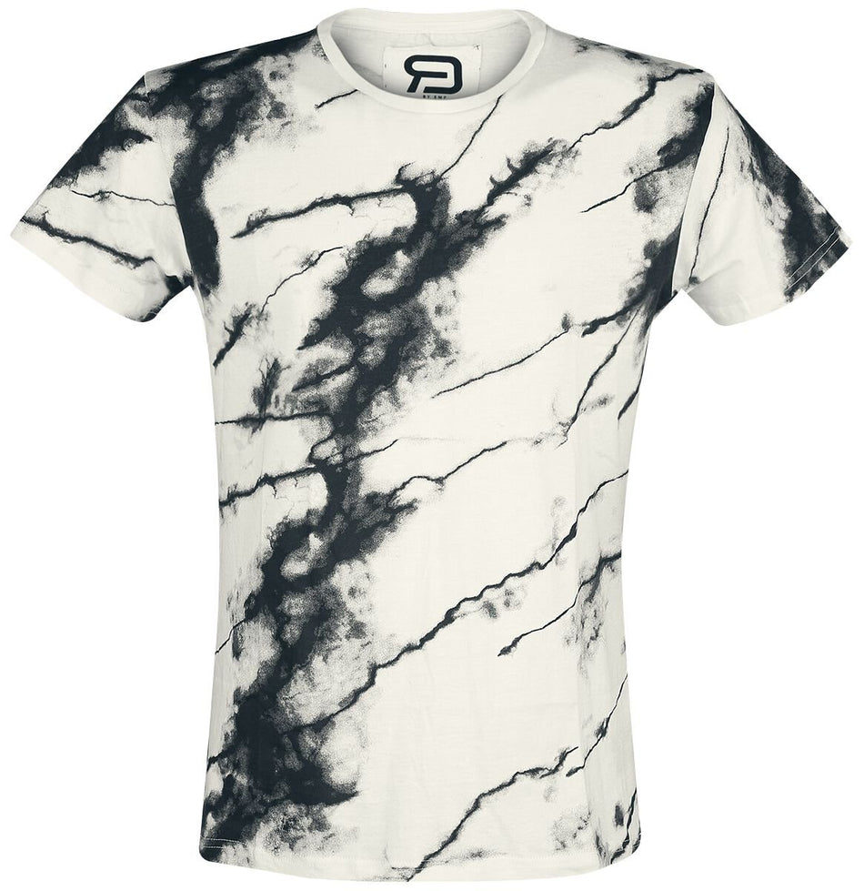 T-Shirt Manches courtes  de RED by EMP - Rebel Soul - S à M - pour Homme - blanc/noir - RED by EMP