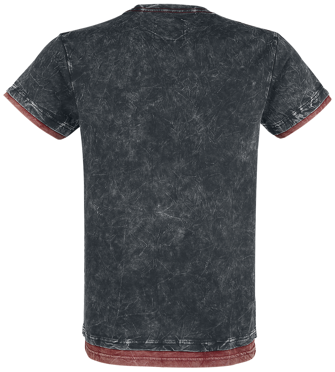 T-Shirt Manches courtes  de RED by EMP - Don't Tell Me You're Lonely - S à 5XL - pour Homme - gris foncé - RED by EMP - View 2