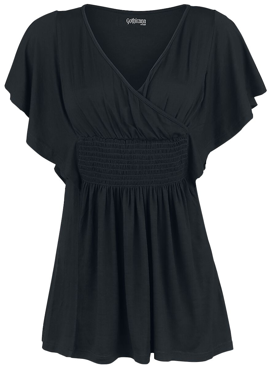 T-Shirt Manches courtes Gothic de Gothicana by EMP - Princess Of The Night - S à 5XL - pour Femme - noir - Gothicana by EMP