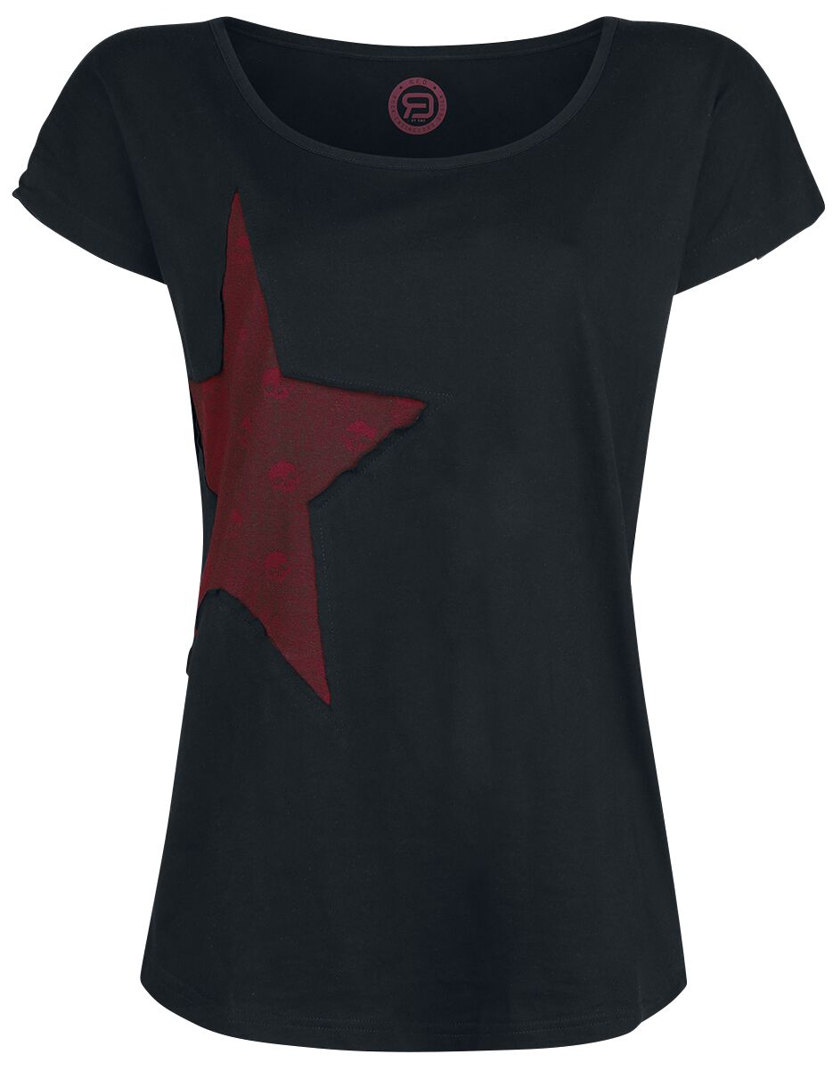 T-Shirt Manches courtes  de RED by EMP - Keep Me Going - S à 5XL - pour Femme - noir - RED by EMP
