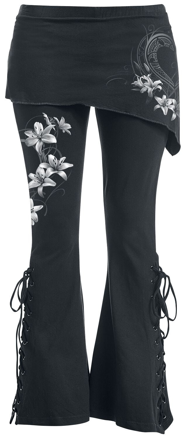 Legging Gothic de Spiral - Pure Of Heart - S à XXL - pour Femme - noir - Spiral