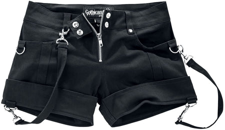 Short Sexy Gothic de Gothicana by EMP - Summer Wine - 27 à 32 - pour Femme - noir - Gothicana by EMP