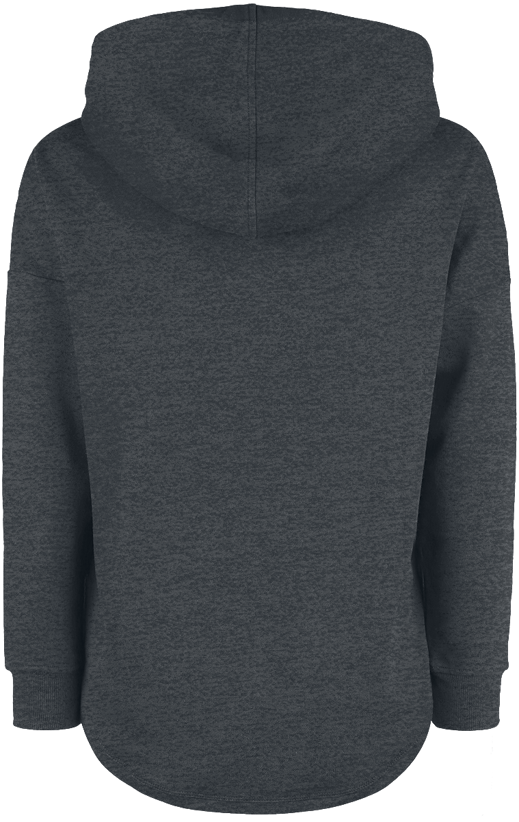 Sweat-shirt à capuche  de RED by EMP - Sweat À Capuche Terry - XS à 5XL - pour Femme - gris chiné - RED by EMP - View 2