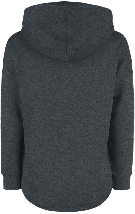 Sweat-shirt à capuche  de RED by EMP - Sweat À Capuche Terry - XS à 5XL - pour Femme - gris chiné - RED by EMP - View 2