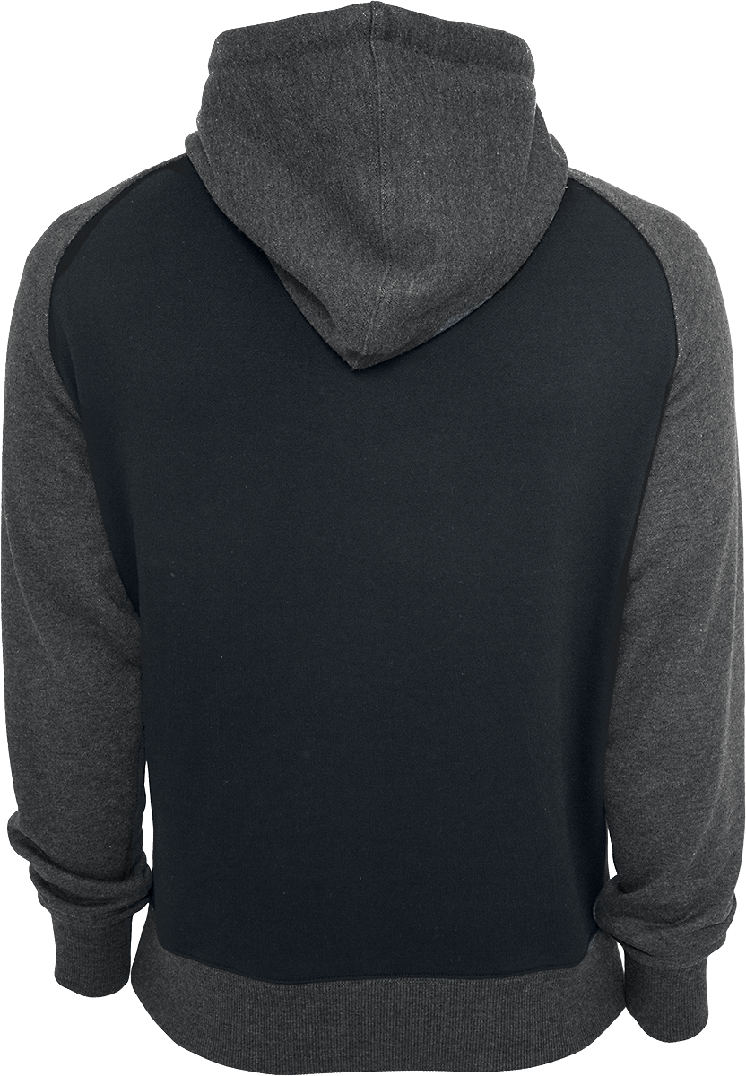 Sweat-shirt à capuche  de RED by EMP - Sweat À Capuche Raglan - S à 5XL - pour Homme - noir/anthracite - RED by EMP - View 2